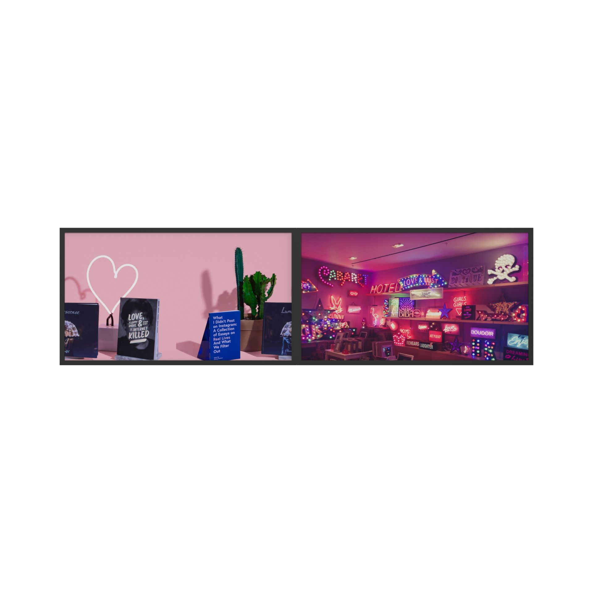 Wall-mounted standard multi-screen splicing advertising display