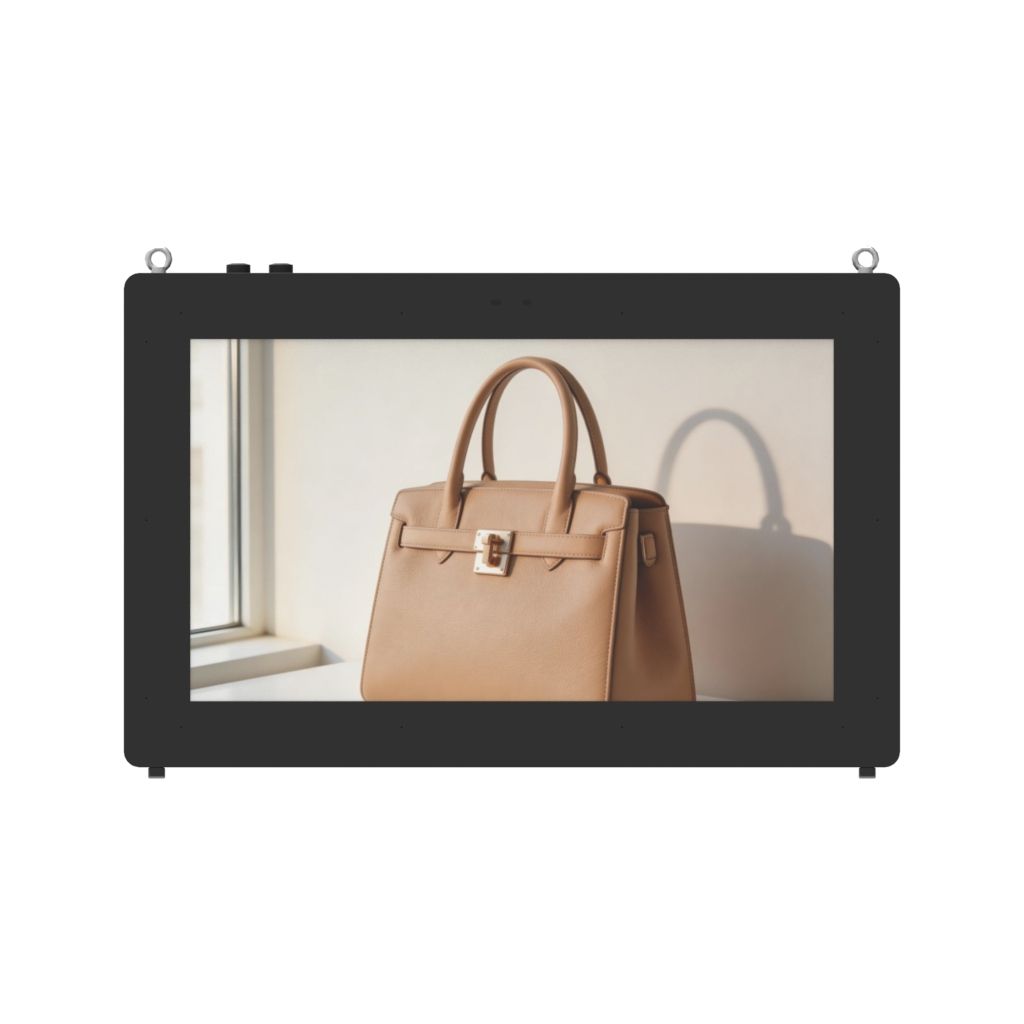 55-inch outdoor wall-mounted landscape screen (traditional solution) dimension drawing