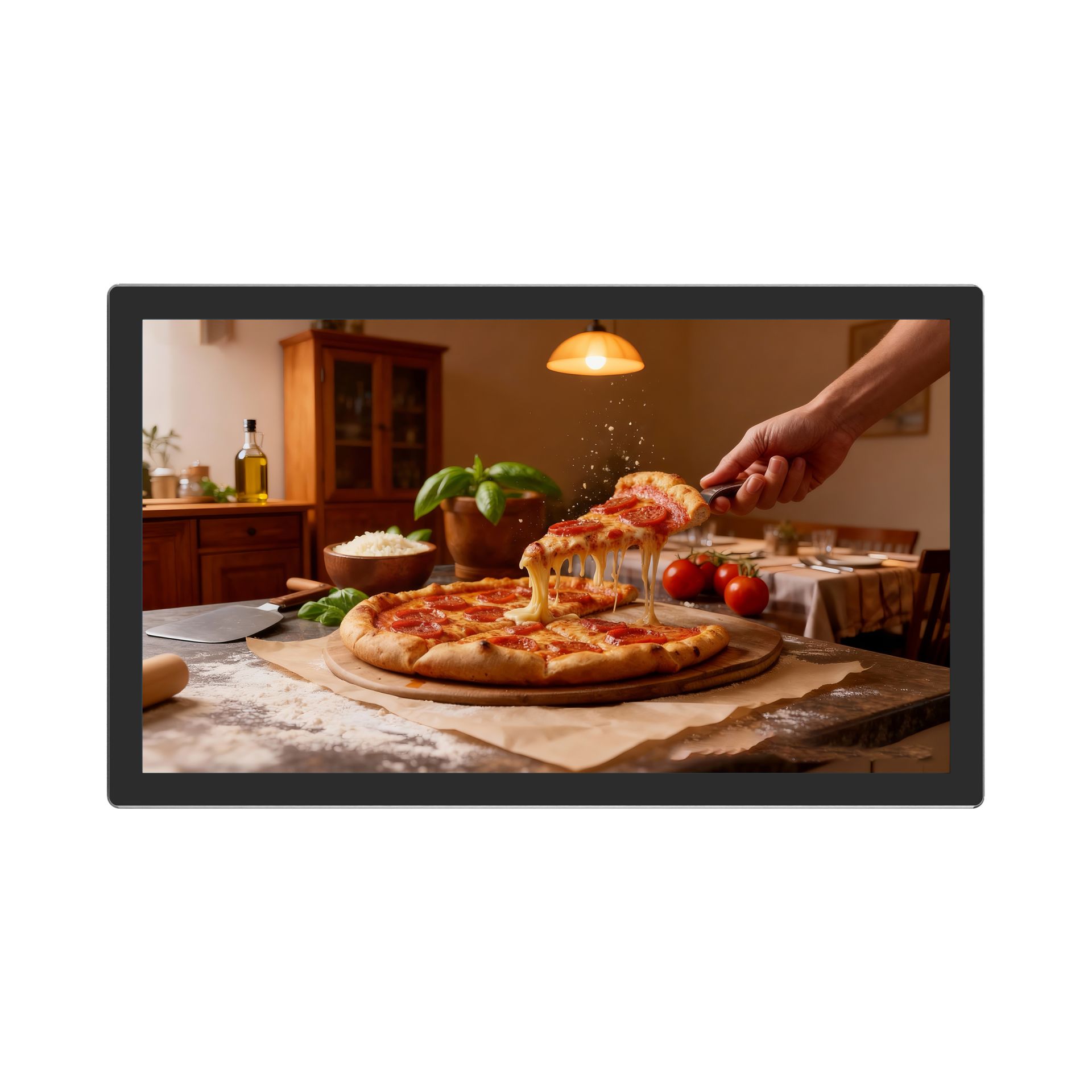 43-inch wall-mounted capacitive touch advertising machine