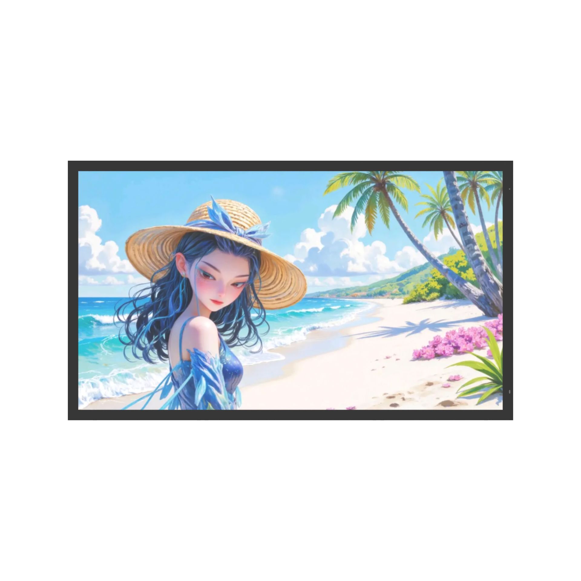 65-inch waterproof TV (tempered glass version)