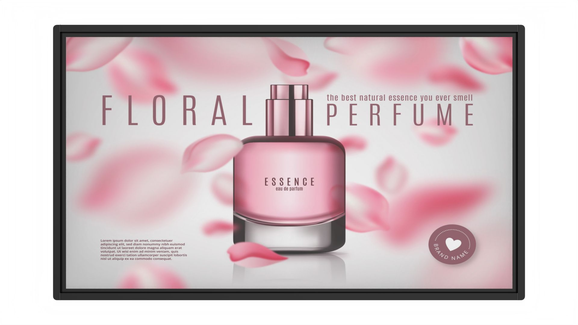 65-inch wall-mounted infrared touch OD12 advertising machine